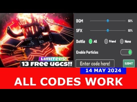 *ALL CODES WORK MAY 14, 2024* [13 FREE UGCs] Chest Hero Simulator ROBLOX