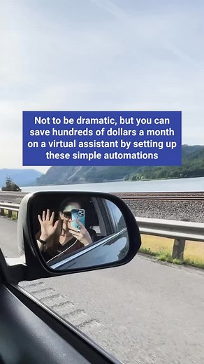 Before you hire a VA, let’s talk about what could be automated instead! 🔄 You don’t always need more hands on deck, sometimes you just need smarter systems. Imagine this 👇 ✨ A new client says “yes,” and everything - from their contract, invoice, and welcome email, to updating your CRM, and creating client folders and docs - is handled automatically while you’re working on other projects. ✨ Your files, invoices, and receipts are no longer buried in your inbox because they’re automatically organ