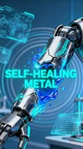 Shape memory alloys could change how machines heal themselves #facts #science #shorts