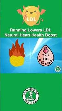 Running Lowers LDL 🫀 | Natural Heart Health Boost