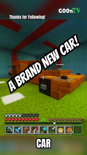 A Brand New Car! #Minecraft