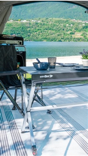 🔥 Gear Spotlight: Brunner Titanium Axia Table 🔥 When it comes to camp setups, function meets form with the Brunner Titanium Axia Table. Ultra-lightweight, compact, and tough as nails — this table is built for the outdoors. 💪 Whether you’re off-grid in the mountains or enjoying a lazy beachside lunch, the Axia’s rock-solid aluminum frame and adjustable legs mean it’s steady on any surface. Folds flat in seconds, packs small, and keeps your cooking station, coffee, or cards always at hand. 🏕️☕