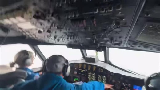 Check out the extreme turbulence the hurricane hunters saw in Melissa! Insane! These brave men and women fly NOAA’s WP-3D Orion named “Kermit” to collect critical data that helps improve forecasts and research. 🎥Video credit: Cmdr. Danielle Varwig, NOAA Corps | Ed Piotrowski WPDE