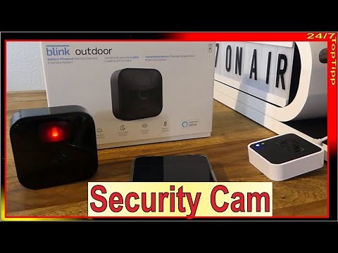 Blink Indoor & Outdoor 1080p Security Akku Cam [ Unboxing & App einrichten ] Überwachungskamera Tipp