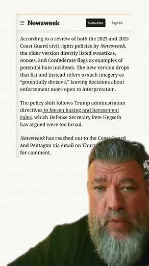 BREAKING: US COAST GUARD REVISITS SYMBOL POLICY The US Coast Guard will no longer classify swastikas or nooses as hate symbols — here’s what that means for the community 👀🚨👇 #uscg #breakingnews #policychange #swastika #noose #viral #trending #fyp #hotnews #update | Tizzy Ent