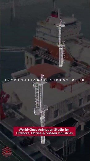 How Do Marine Gas Loading Arms Work? | Offshore Animation