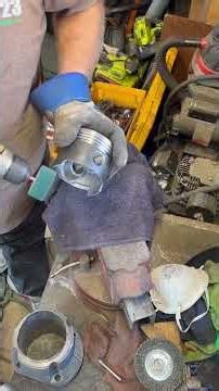 Sounds of buffing-out all the custom engine grindings #machineshop #vintagevw