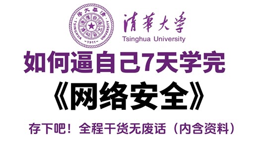 【共100集】up已经替大家付费了！清华大佬带队爆肝168小时讲完的黑客教程！2026最新版，学完即可就业！拿走不谢，别再走弯路了，学不会我退出黑客界！