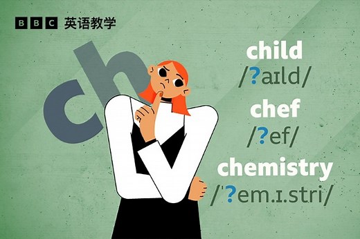 字母组合 ch 在单词中的常见发音