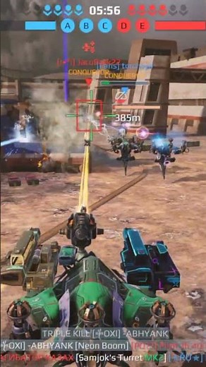 SAMJOK vs ALL ROBOTS #warrobots #gaming #mobilegaming #robotics #games #remix