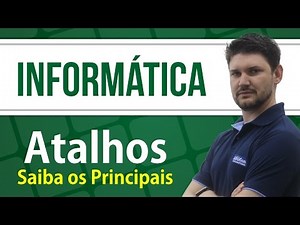 Informática para Concursos - Atalhos - AlfaCon Concursos Públicos