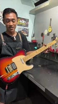 Telecaster guitar modification with Updown tremolo Humbucker pickups #telecaster #guitarmodification