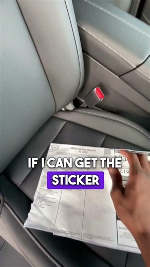 2026 Nissan Murano SL-Window Sticker