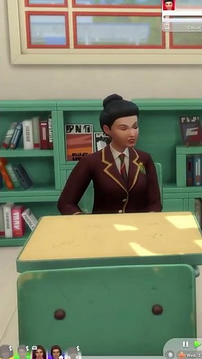 Day 3 | High School in The Sims 4