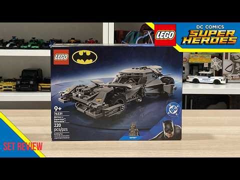 LEGO Batman vs Superman Batmobile set review 76331