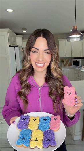 MAKE YOUR OWN PEEPS BUNNY COOKIES! 🐰