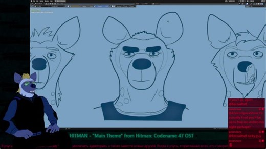 A Fox in Space - Animation Progress