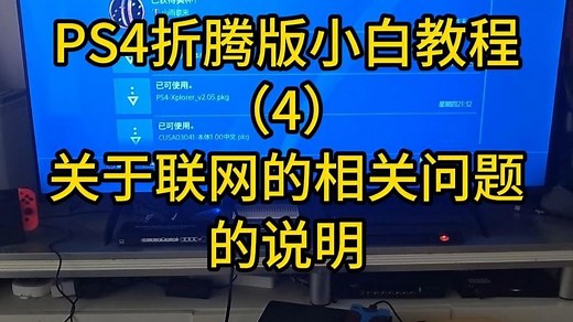 PS4折腾版小白教程（4）关于联网的相关问题的说明，PS4如何防止自动升级系统，ps4联网会不会ban