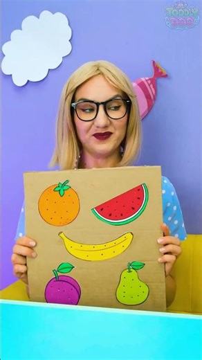 FUN Color Game! 🍌🌈 #kids #learn