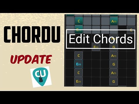 ChordU App. (Chords To Any Song Fast)