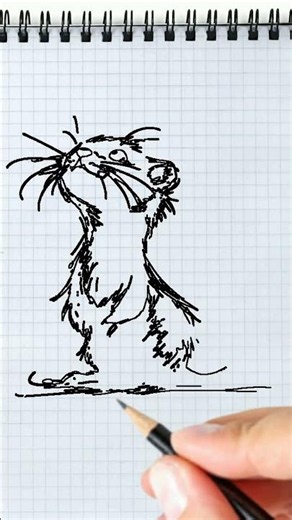 How to Draw Ferret on a treasure hunt