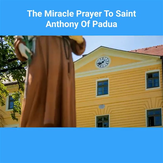 The Miracle Prayer To Saint Anthony Of Padua | Proudly Catholic | Facebook