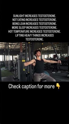 Most people think testosterone is controlled by supplements.❌ #shorts