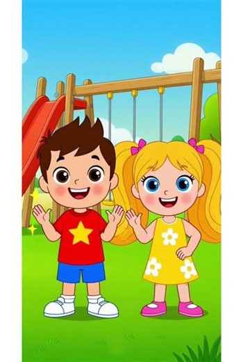 🎵 Play With Me! | Fun Kids Song 🎮🌈 #aikidsvideo #cartoonkids #colorfulfun