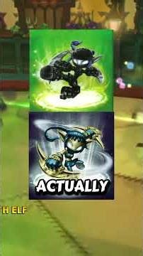 An interesting detail about stealth elf in skylander #skylanders