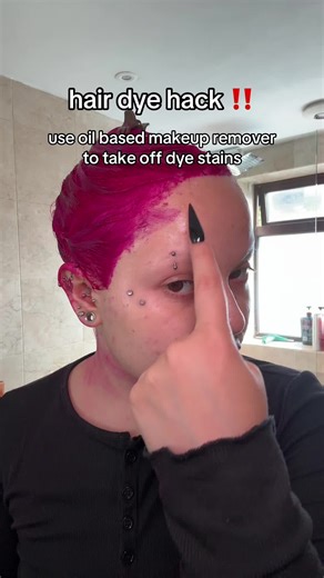 Easy Hair Dye Stain Removal with Oil-Based Makeup Remover