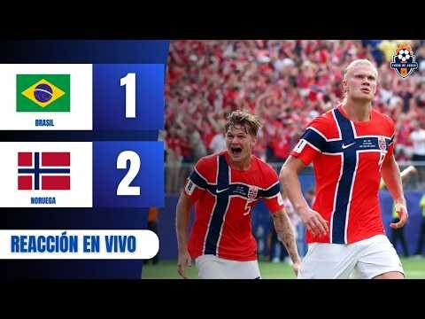 😱¡AFURA BRASIL! HAALAND APARECIÓ PARA QUE NORUEGA SIGA AVANZANDO EN EL TORNEO 🏆🇳🇴
