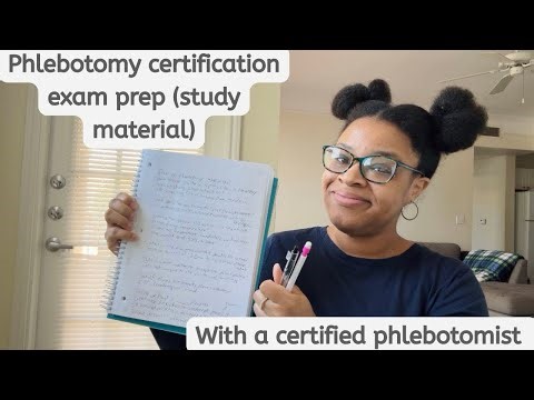 Phlebotomy Certification exam prep (Part1)