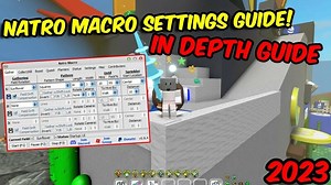 Natro Macro Settings Tutorial *Updated Guide* | 2023