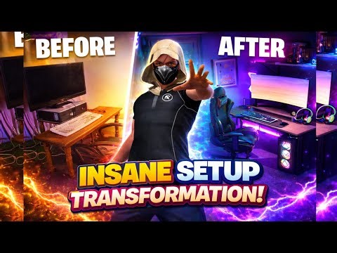 Transform my gaming setup 💀