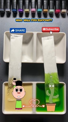 Hamood Habibi Vs Dancing Cactus Sprunki OC Color Race #sprunki #hamoodhabibi #dancingcactus