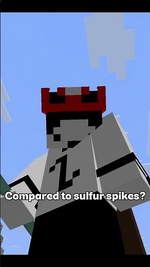 Do sulfur spikes inflict less damage than dripstone? #capcut #minecraftjava #shorts #theory