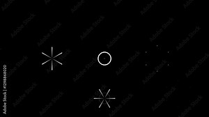 Spectacular Sparks of Fireworks Dynamic Circle Animation in 4K on Black