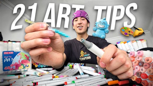 21 Art Tips Every Artist Should Know! 🎨✅ (Level Up Your Drawing Skills – Satisfying Progress)