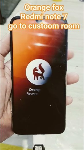 UBL instan TWRP ORANGE FOX Redmi note 7 Lavender