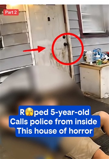 Cops rescue 2 kids after receiving a call to a house of horrors #police #cops #copsoftiktok