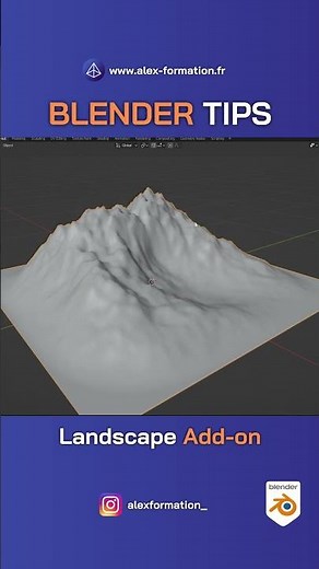 Comment faire un paysage sur Blender ?