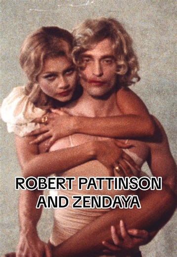 #robertpattinson and #zendaya captured by #nadialeecohen for the cover of Interview, March 2026.
