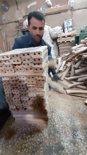 Satisfying Chair Parts Stacking!
