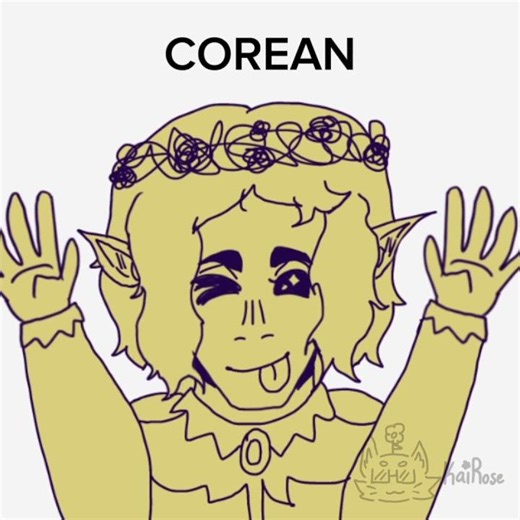 Corean - Elven OC's meme