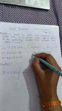 Number Series in 10 Seconds 🔥 | Fast Trick for Exams #Shorts