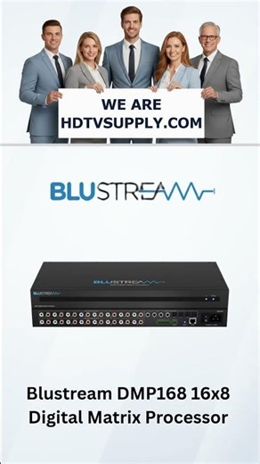 Blustream DMP168 16x8 Digital Matrix Processor
