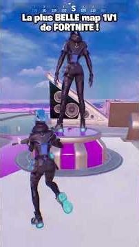 La plus BELLE map 1V1 de FORTNITE ! (avis totalement subjectif !) #1v1 #fortnite #buildfight1v1