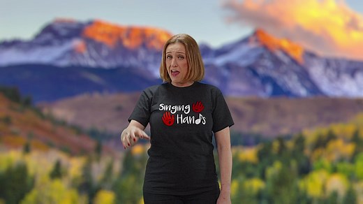 🏔️ NEW SONG 🎶 Here’s a bit of Singing Hands-does-John-Denver - one for any country fans! Nice pace for signing too. Enjoy! The YouTube version is fully-subtitled. You can also find the lyrics & sign transcription / explanation in the info box under the YT version ✅ | Singing Hands