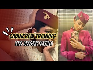 Qatar Airways Cabincrew Training before Flying-What really happens! #qatarairways #cabincrew #fyp