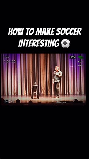 Who invented soccer, and how to make it more interesting? #DarrenSanders #comedian #funny #soccer #football #standupcomic #comedy | Darren Sanders Comedian